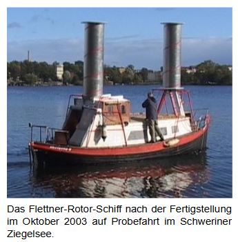 Testfahrten 2003 auf dem Schweriner See