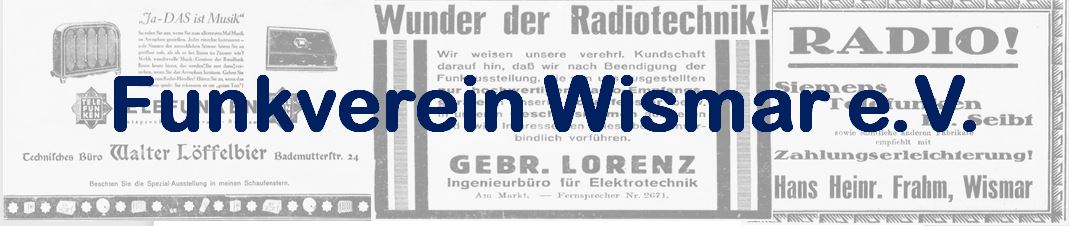 100 Jahre Funkverein Wismar e.V.